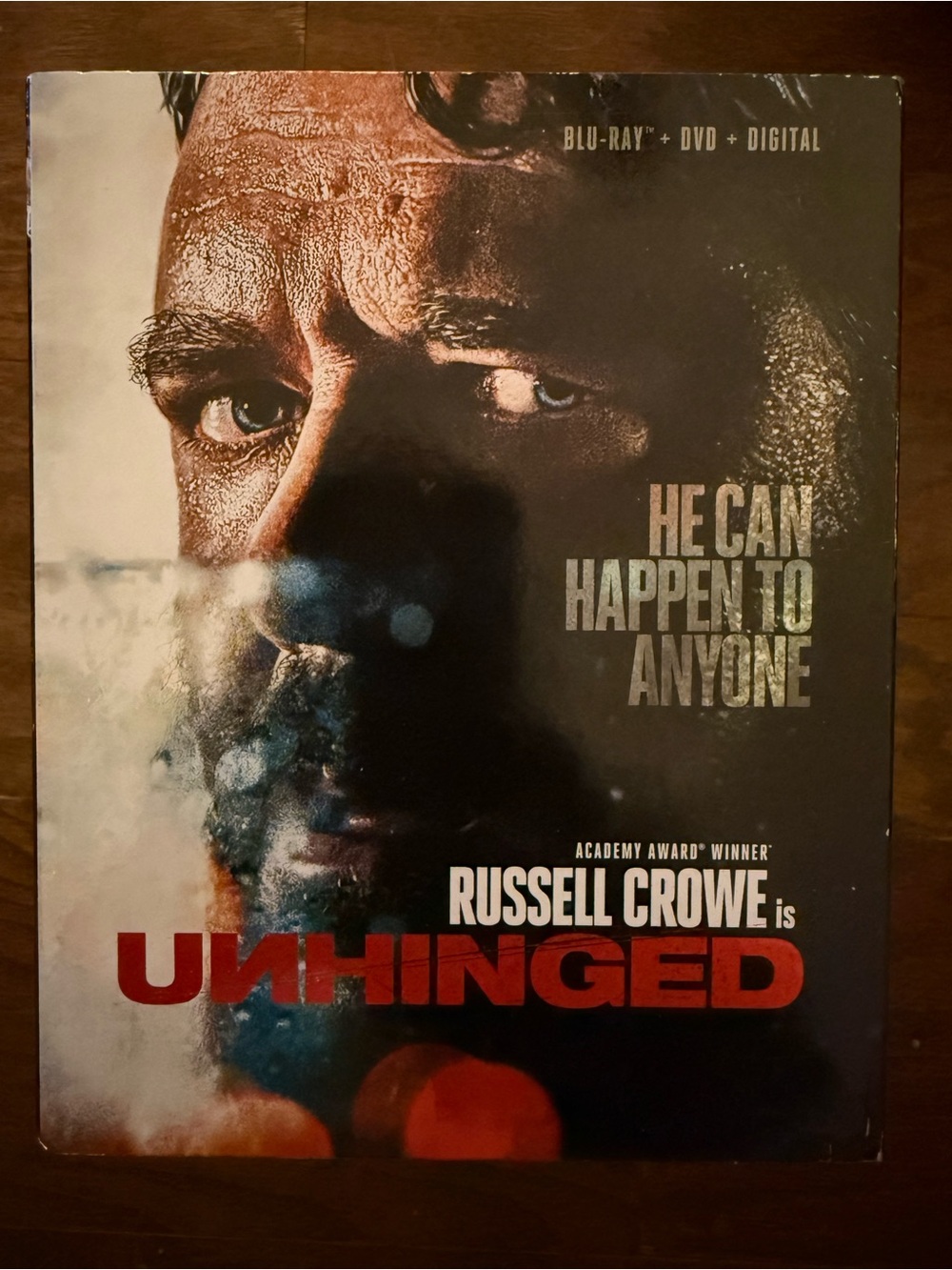 Russell Crowe Unhinged (Blu-ray + DVD + Digital)